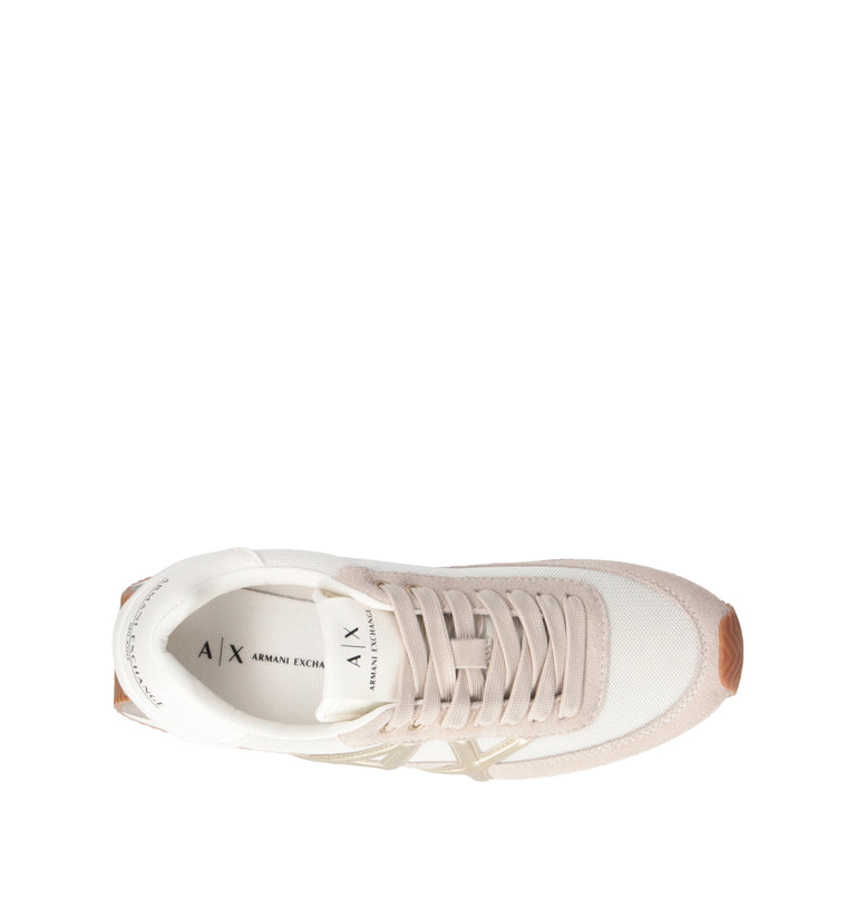 ARMANI EXCHANGE Sneaker donna beige