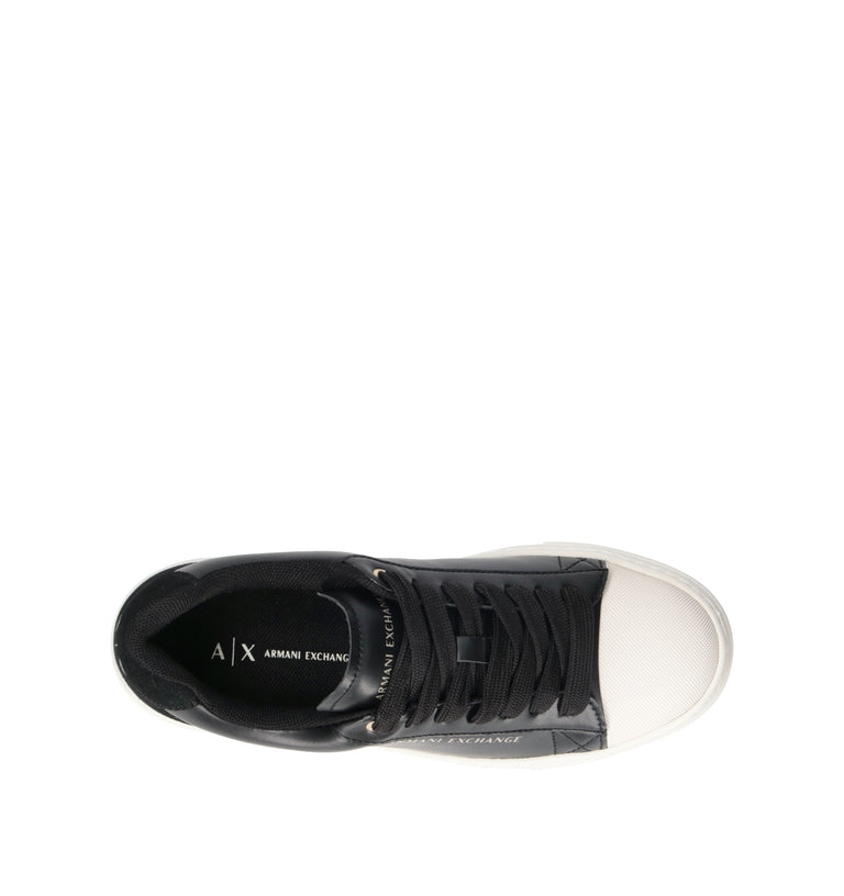 ARMANI EXCHANGE Sneaker donna nera/bianca