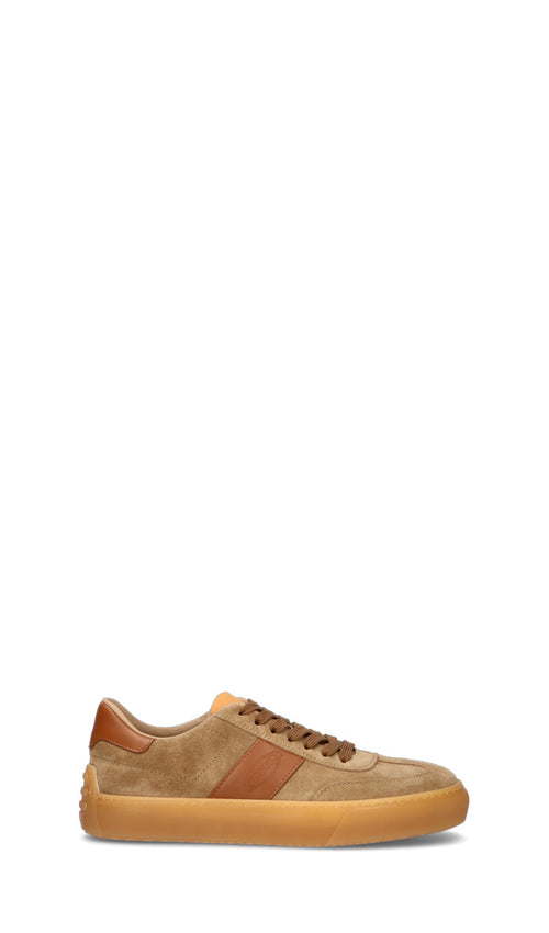 TODS Sneaker uomo marrone in suede