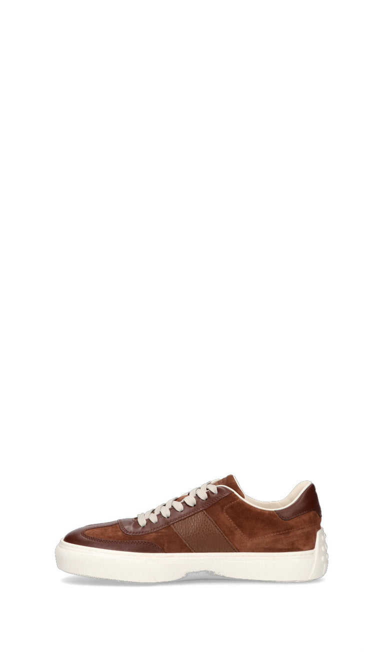 TODS Sneaker uomo marrone in suede