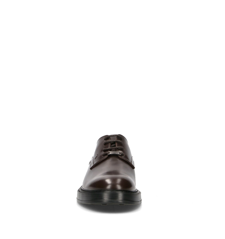 TODS Stringata uomo marrone in pelle