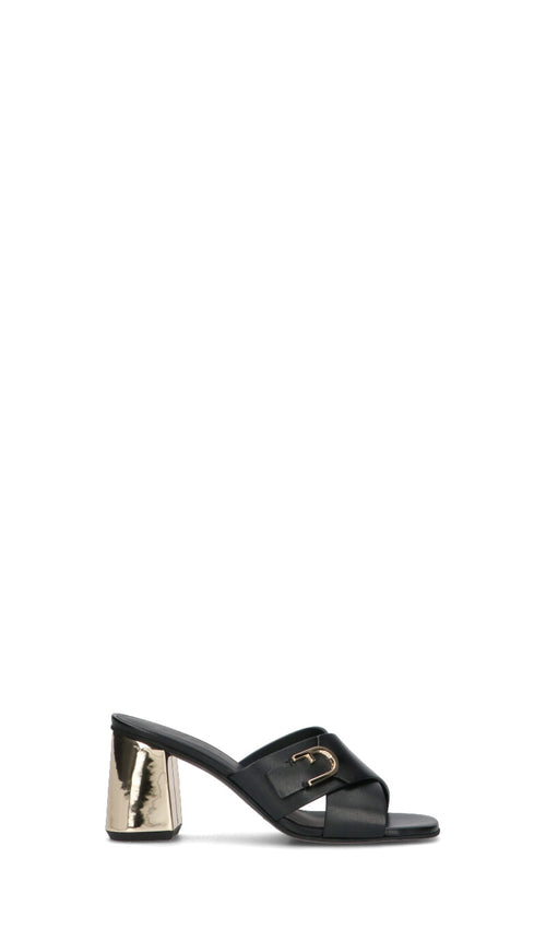 FURLA Sandalo donna nero in pelle