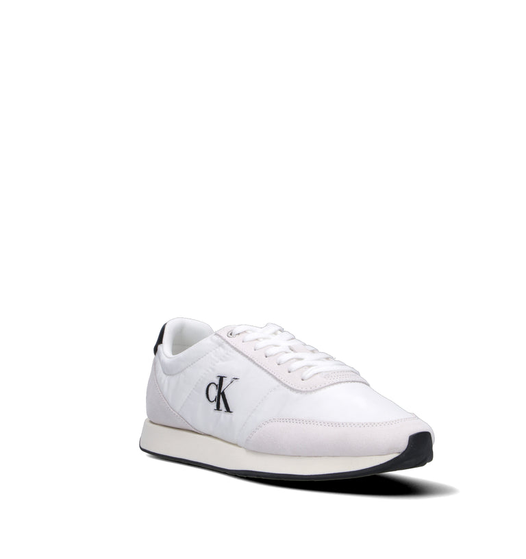 CALVIN KLEIN JEANS Sneaker uomo bianca/nera