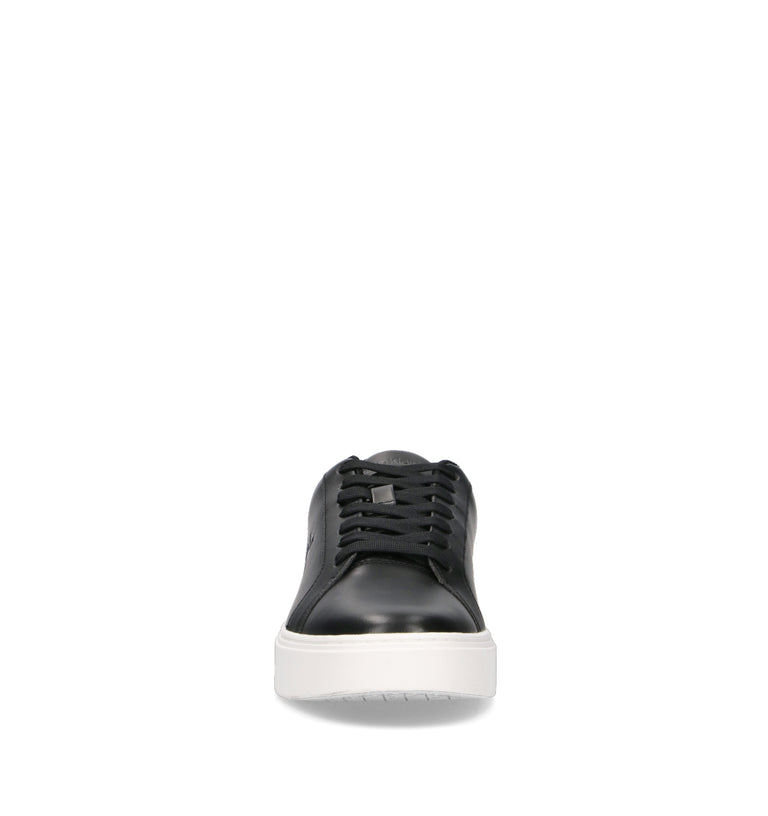 CALVIN KLEIN JEANS Sneaker uomo nera in pelle