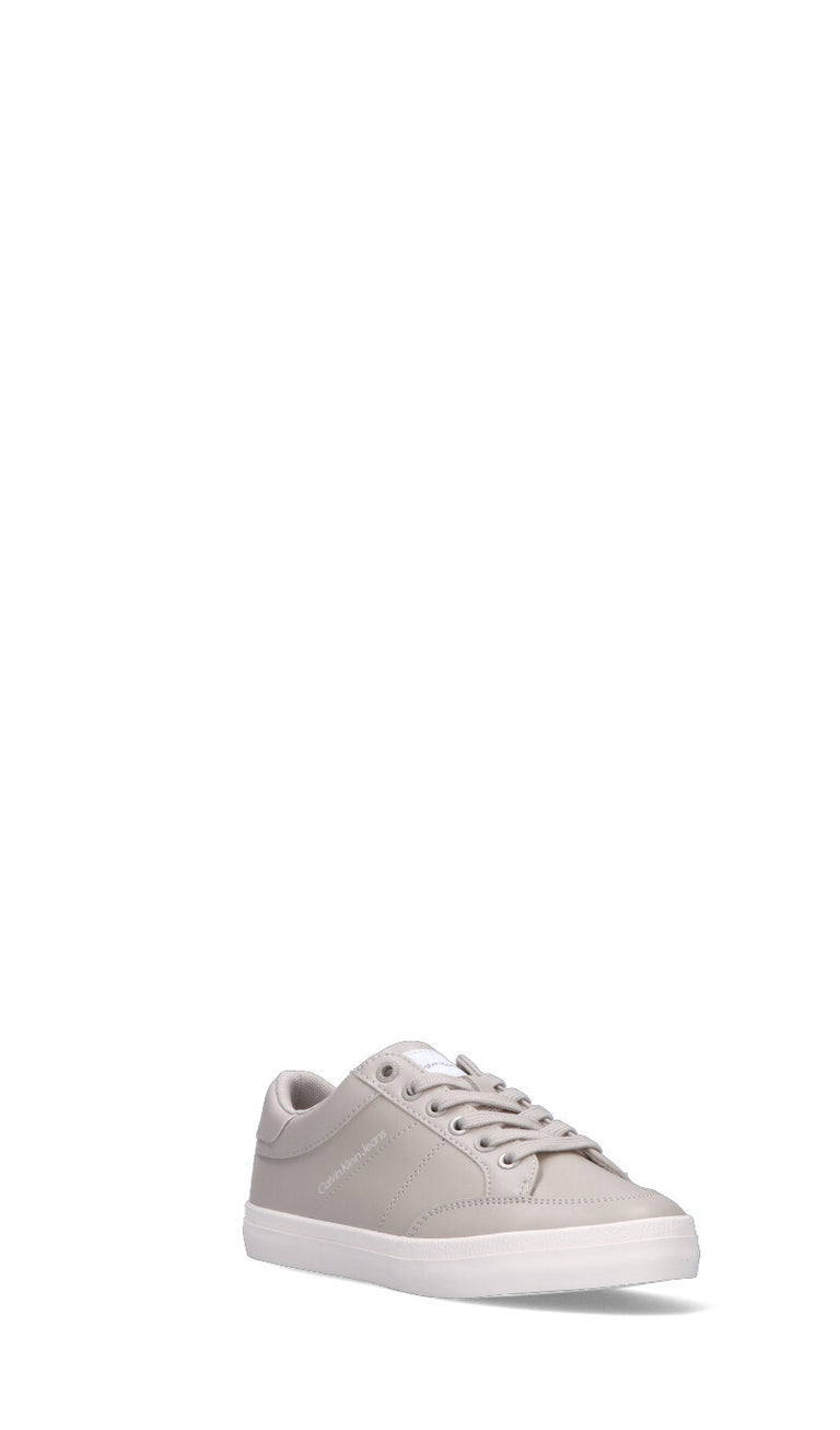 CALVIN KLEIN Sneaker donna grigia in pelle