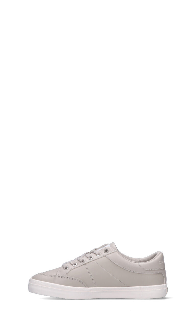 CALVIN KLEIN Sneaker donna grigia in pelle