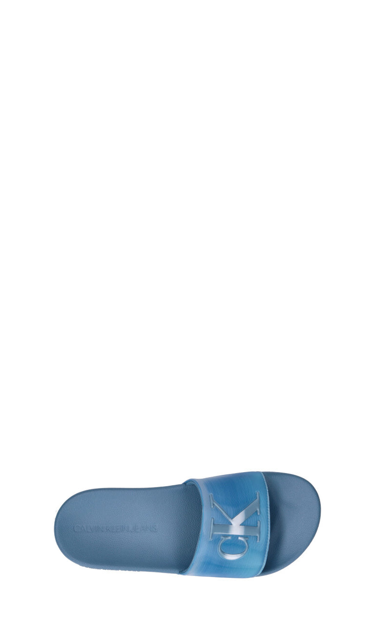 CALVIN KLEIN Ciabatta donna azzurra