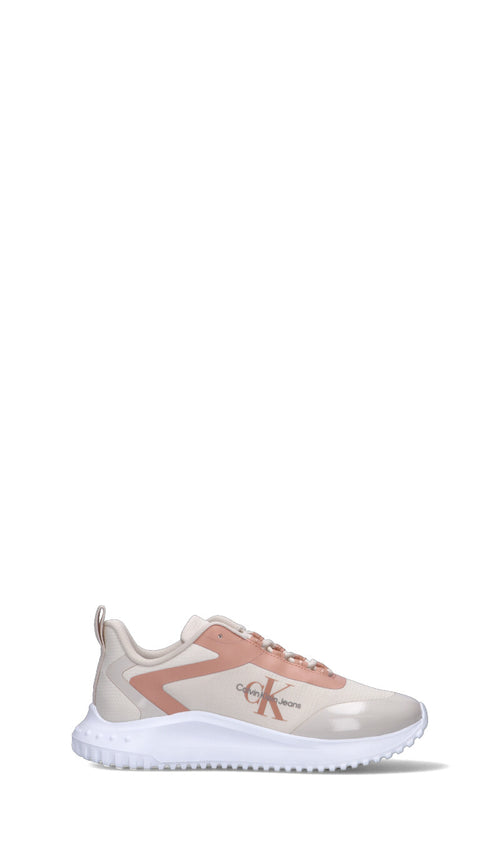 CALVIN KLEIN JEANS Sneaker donna beige/rosa