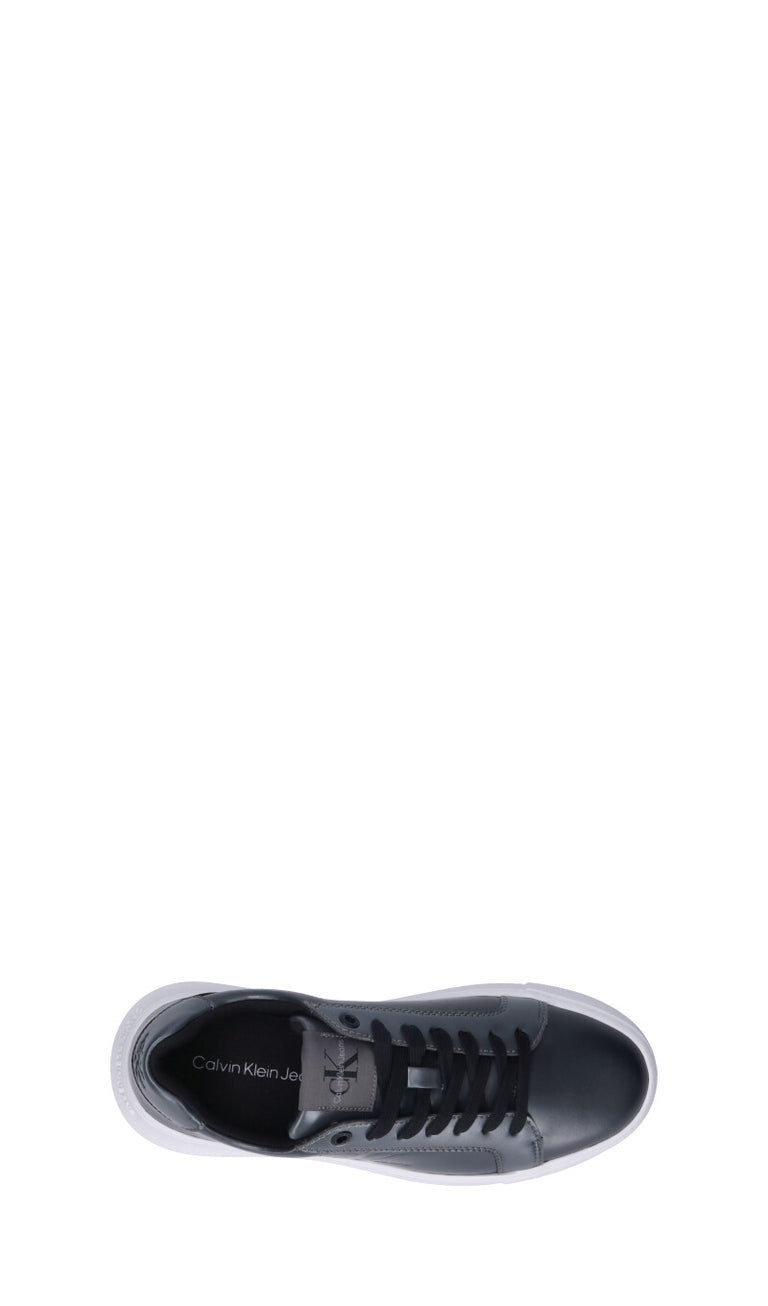 CALVIN KLEIN JEANS Sneaker donna nera in pelle