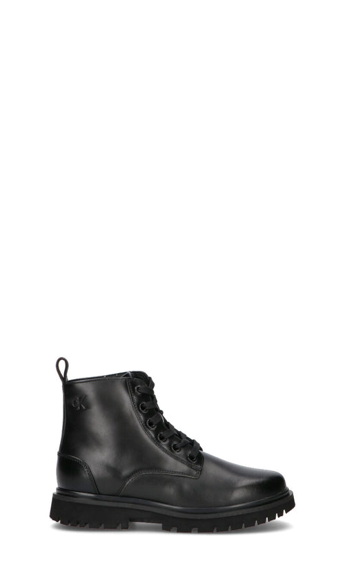 CALVIN KLEIN JEANS polacco donna nero in pelle