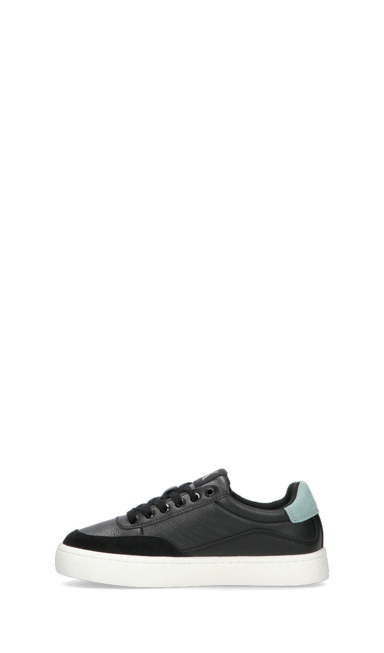 CALVIN KLEIN JEANS Sneaker donna nera in pelle