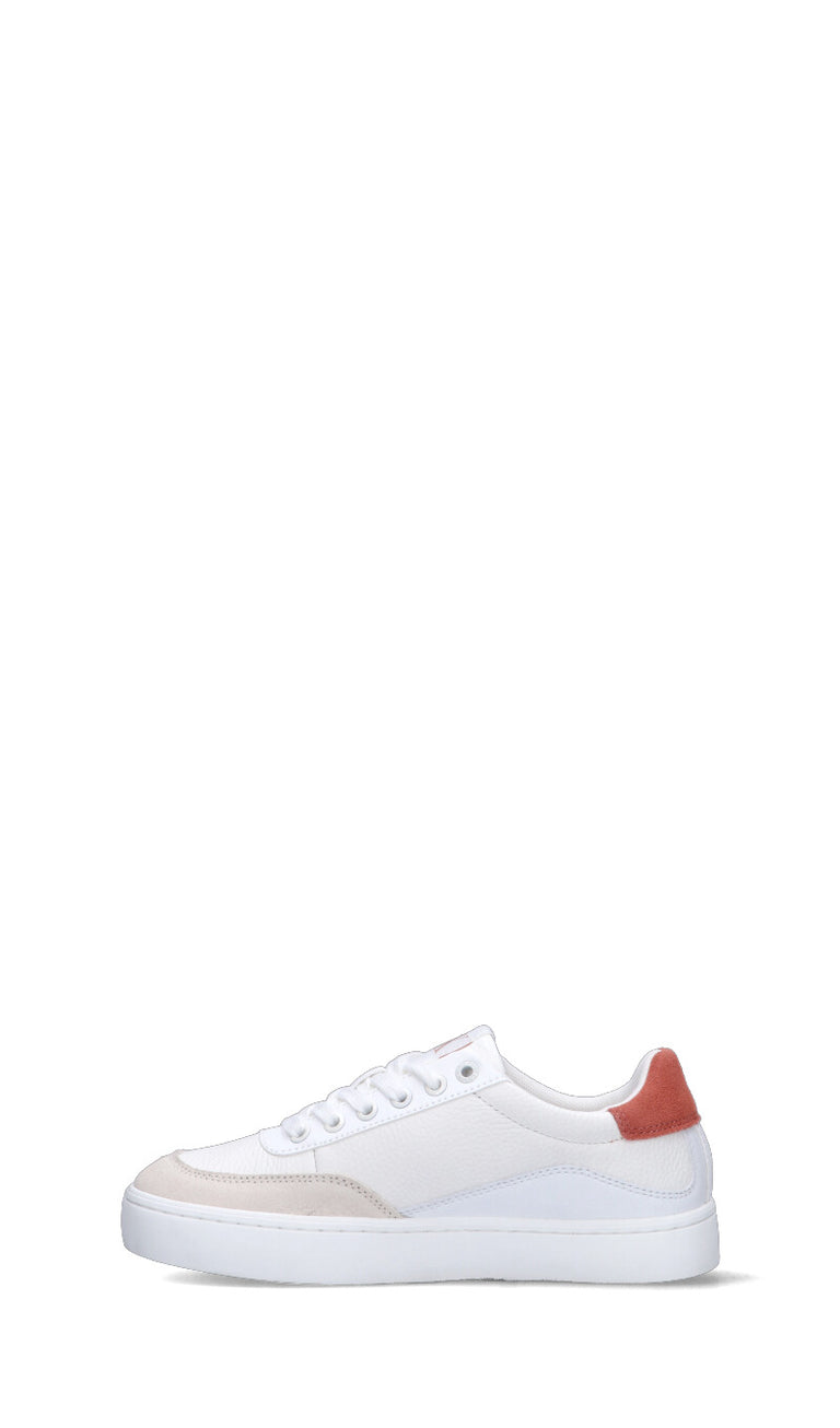 CALVIN KLEIN JEANS Sneaker donna bianca/toscana in pelle