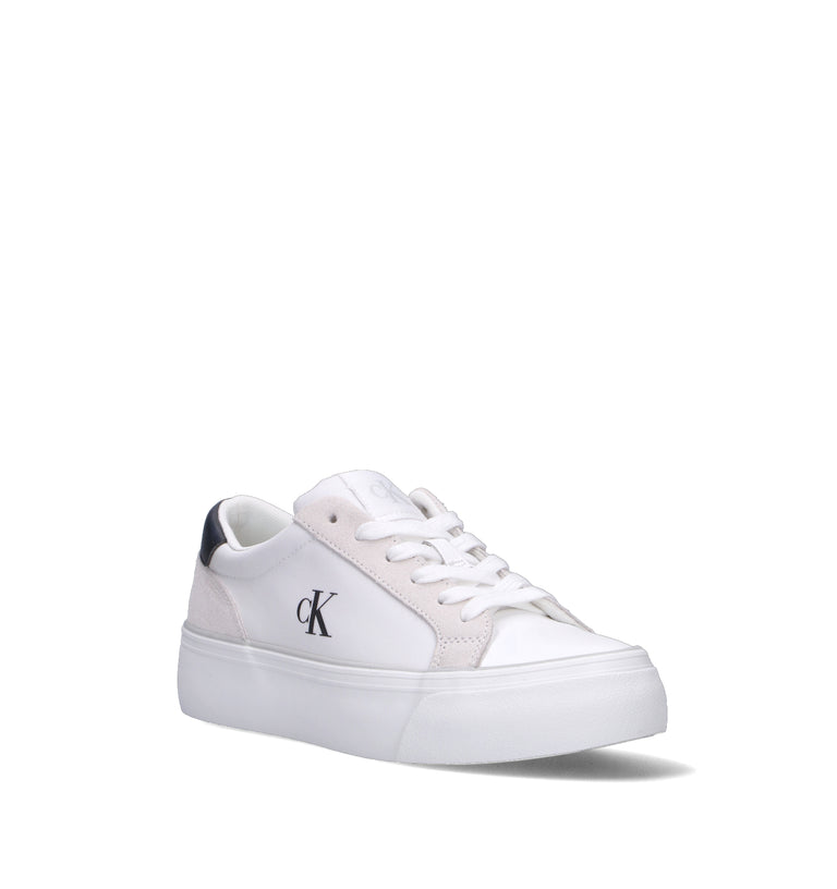 CALVIN KLEIN JEANS Sneaker donna bianca/nera