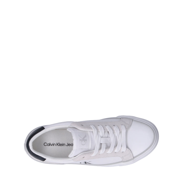 CALVIN KLEIN JEANS Sneaker donna bianca/nera