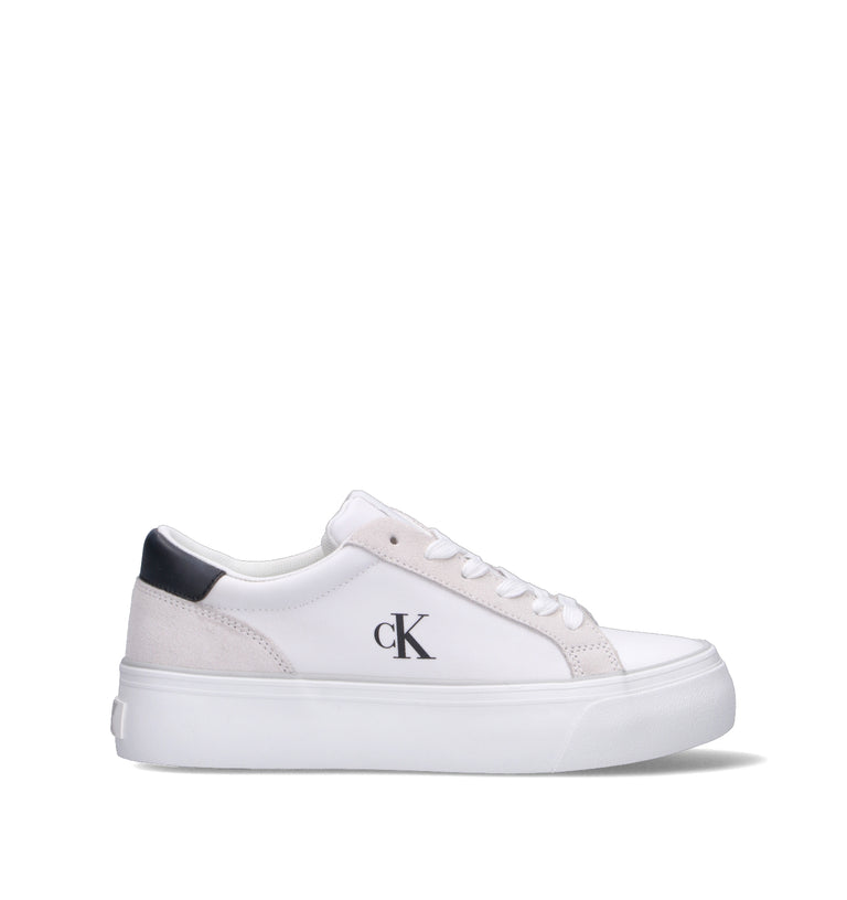 CALVIN KLEIN JEANS Sneaker donna bianca/nera