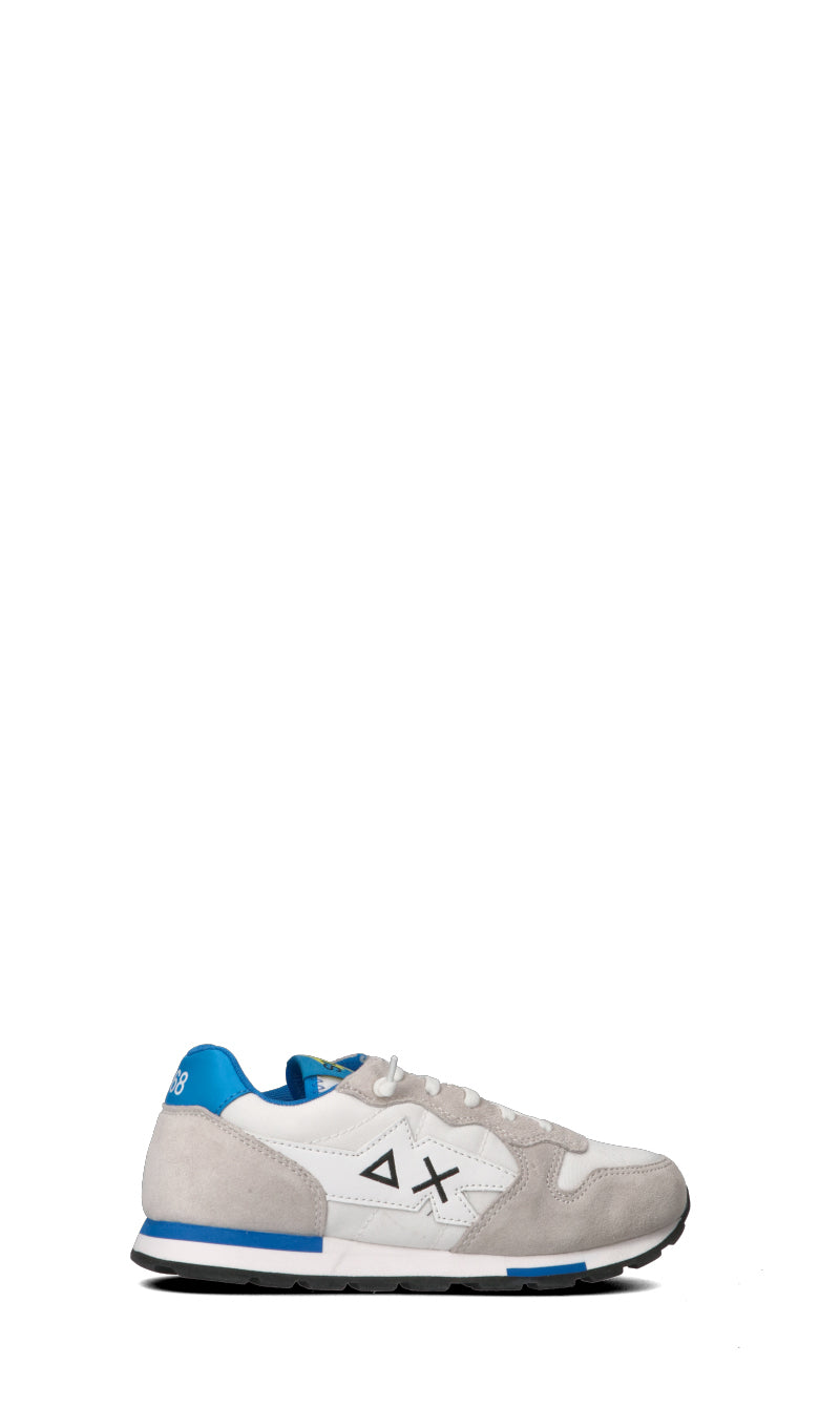 SUN68 Sneaker ragazzo bianca/blu