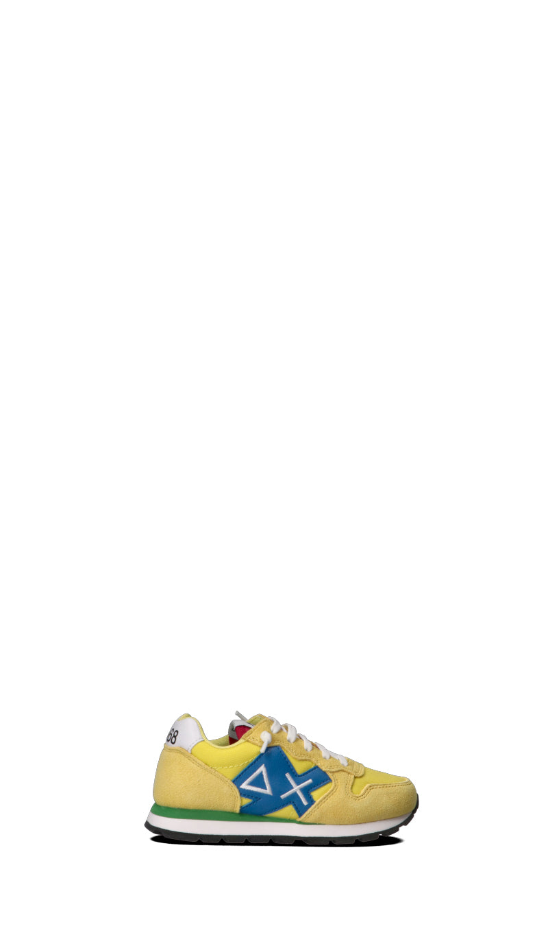 SUN68 Sneaker bimbo gialla/blu