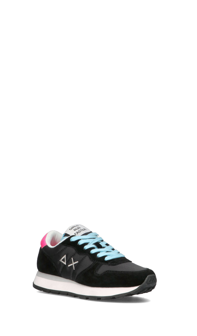 SUN68 Sneaker donna nera/azzurra