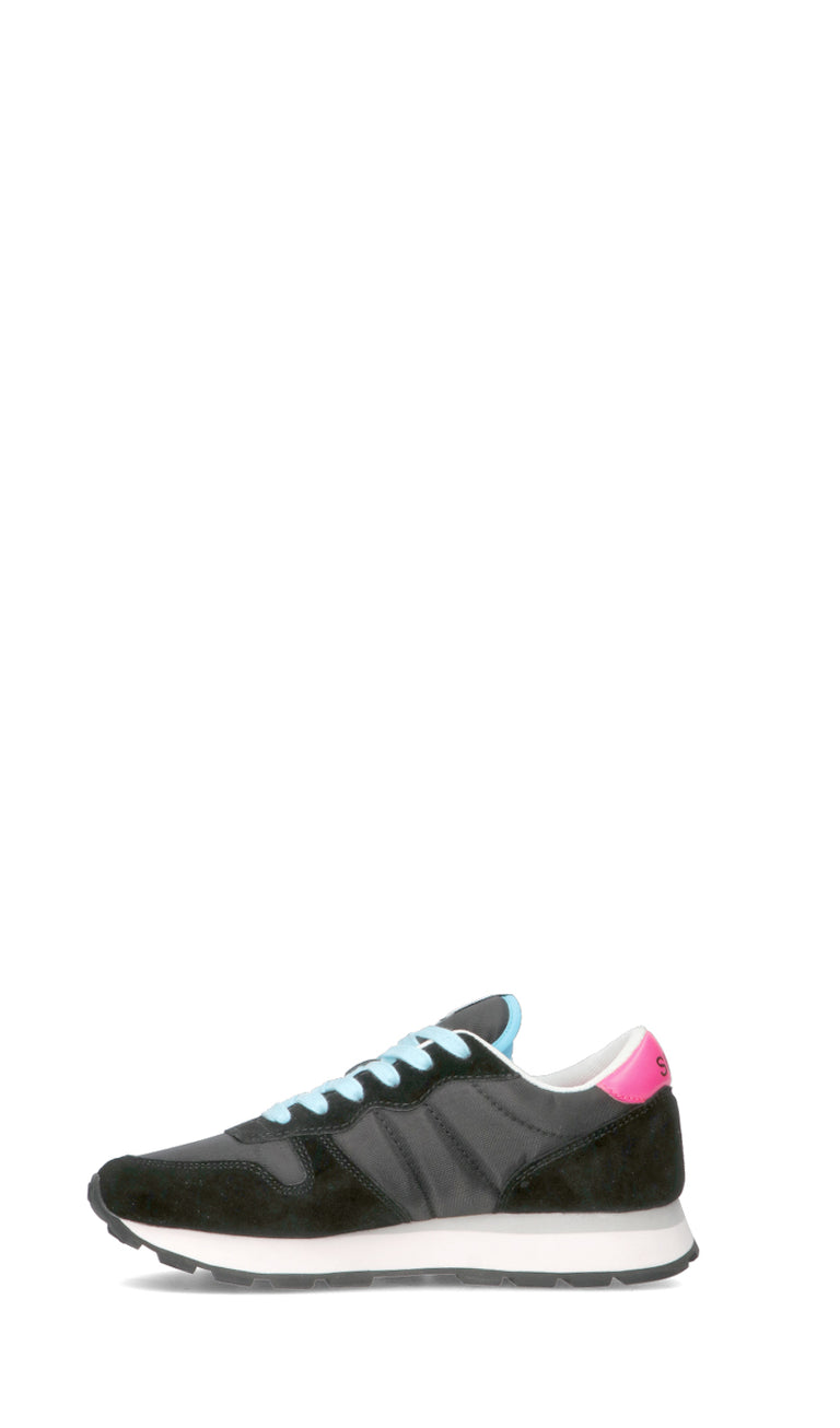 SUN68 Sneaker donna nera/azzurra
