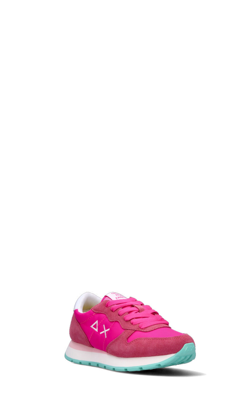 SUN68 Sneaker donna fucsia in pelle