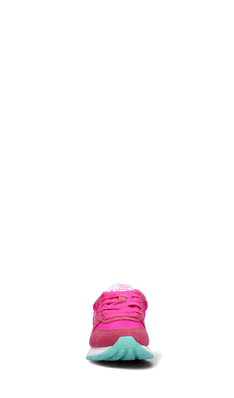 SUN68 Sneaker donna fucsia in pelle