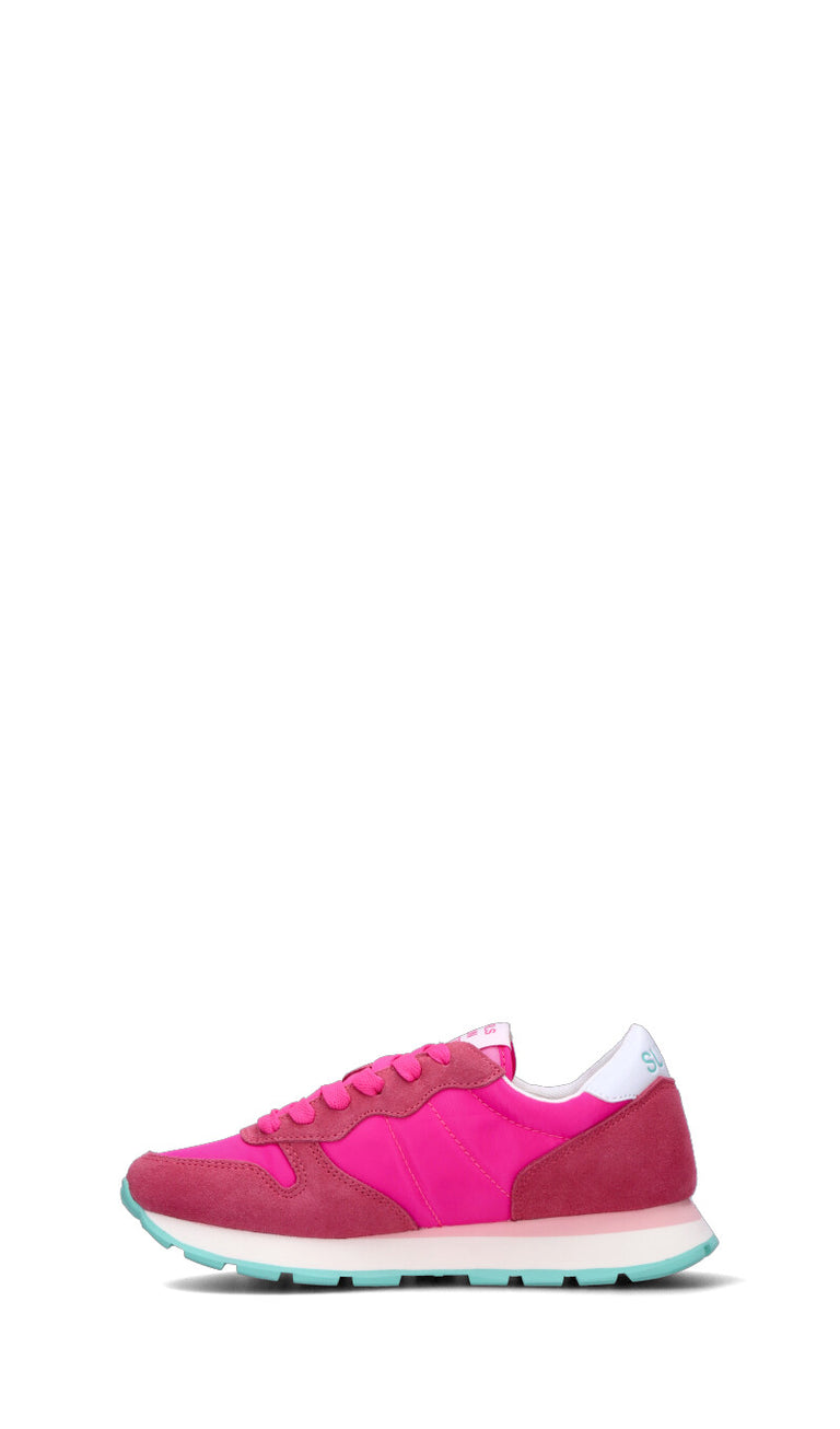 SUN68 Sneaker donna fucsia in pelle