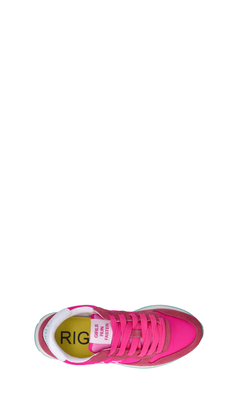 SUN68 Sneaker donna fucsia in pelle