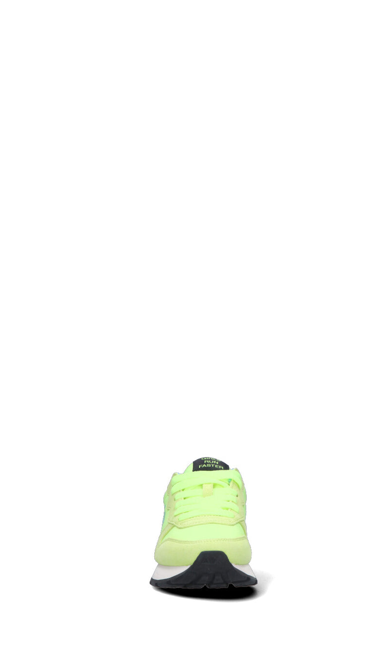 SUN68 Sneaker donna gialla in pelle