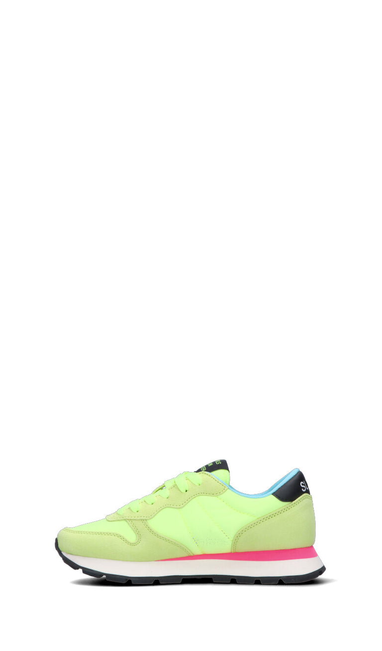 SUN68 Sneaker donna gialla in pelle