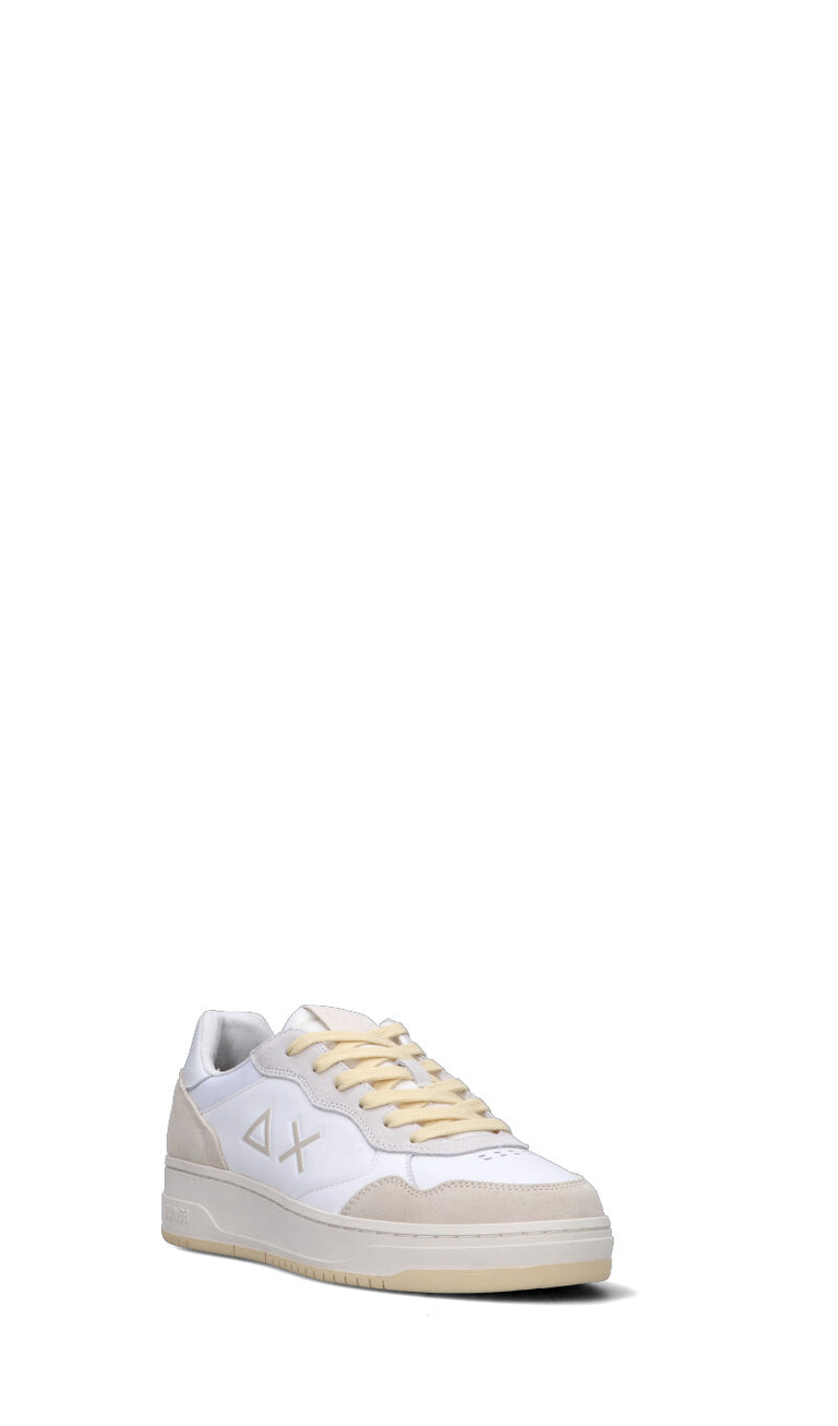 SUN68 Sneaker uomo bianca/beige