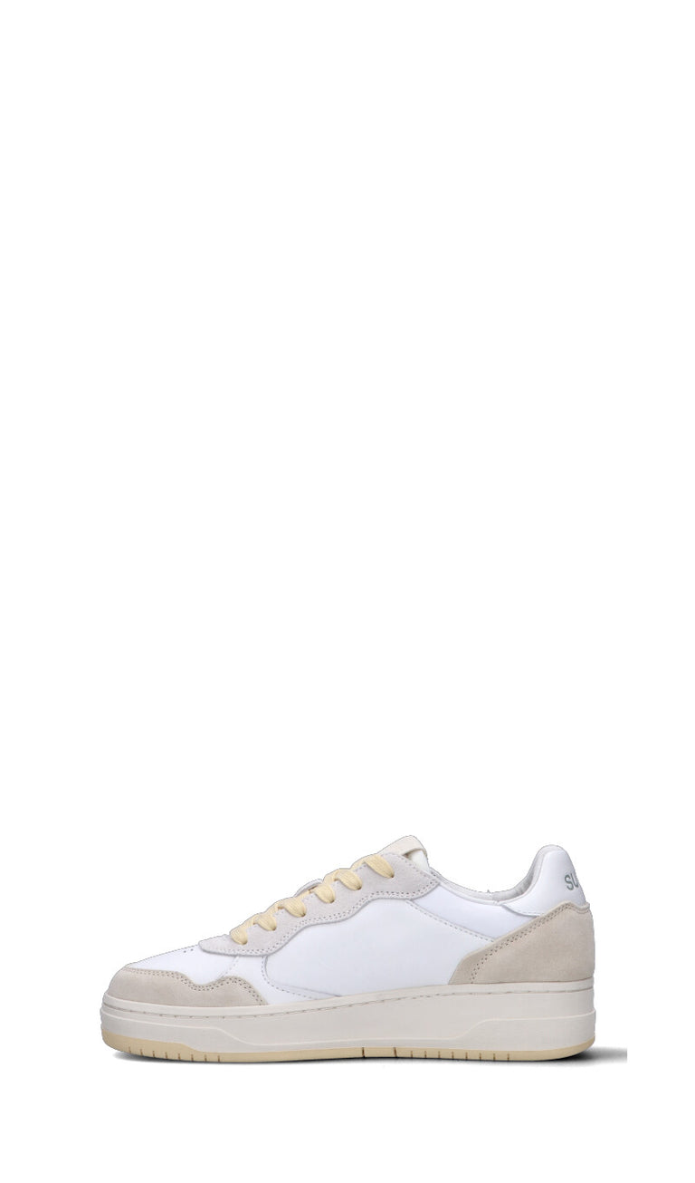 SUN68 Sneaker uomo bianca/beige
