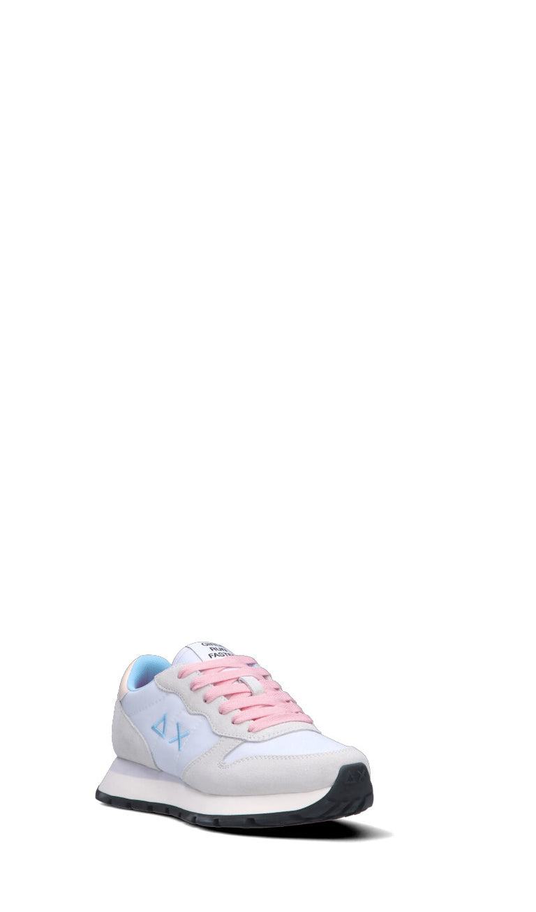 SUN68 Sneaker donna bianca in suede
