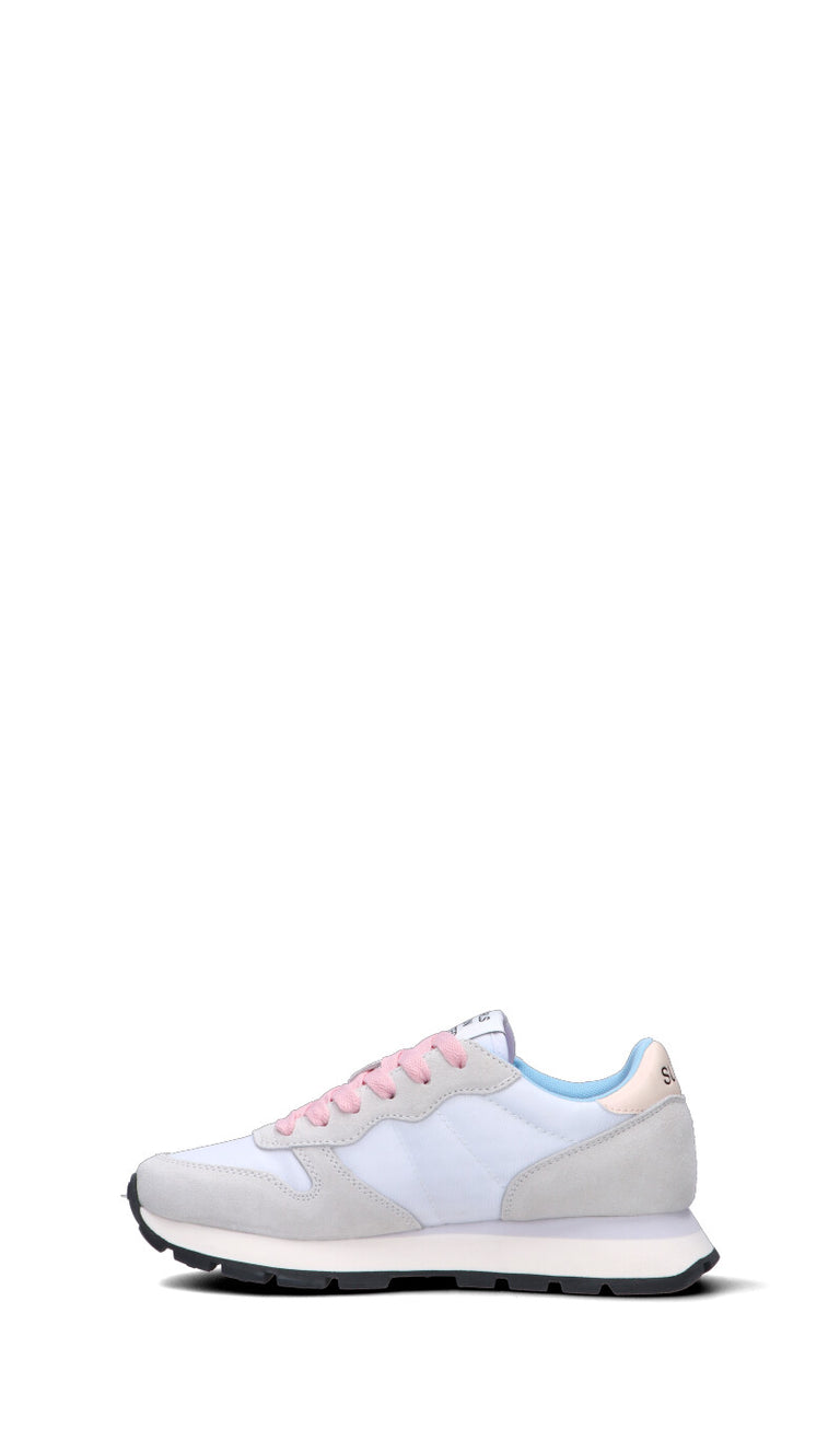 SUN68 Sneaker donna bianca in suede