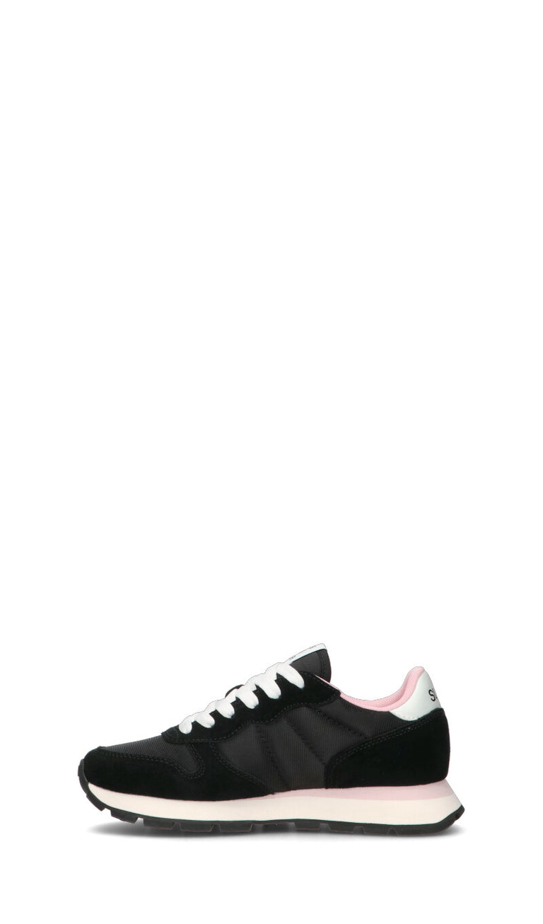SUN68 Sneaker donna nera in suede