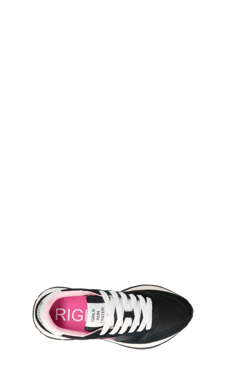 SUN68 Sneaker donna nera in suede