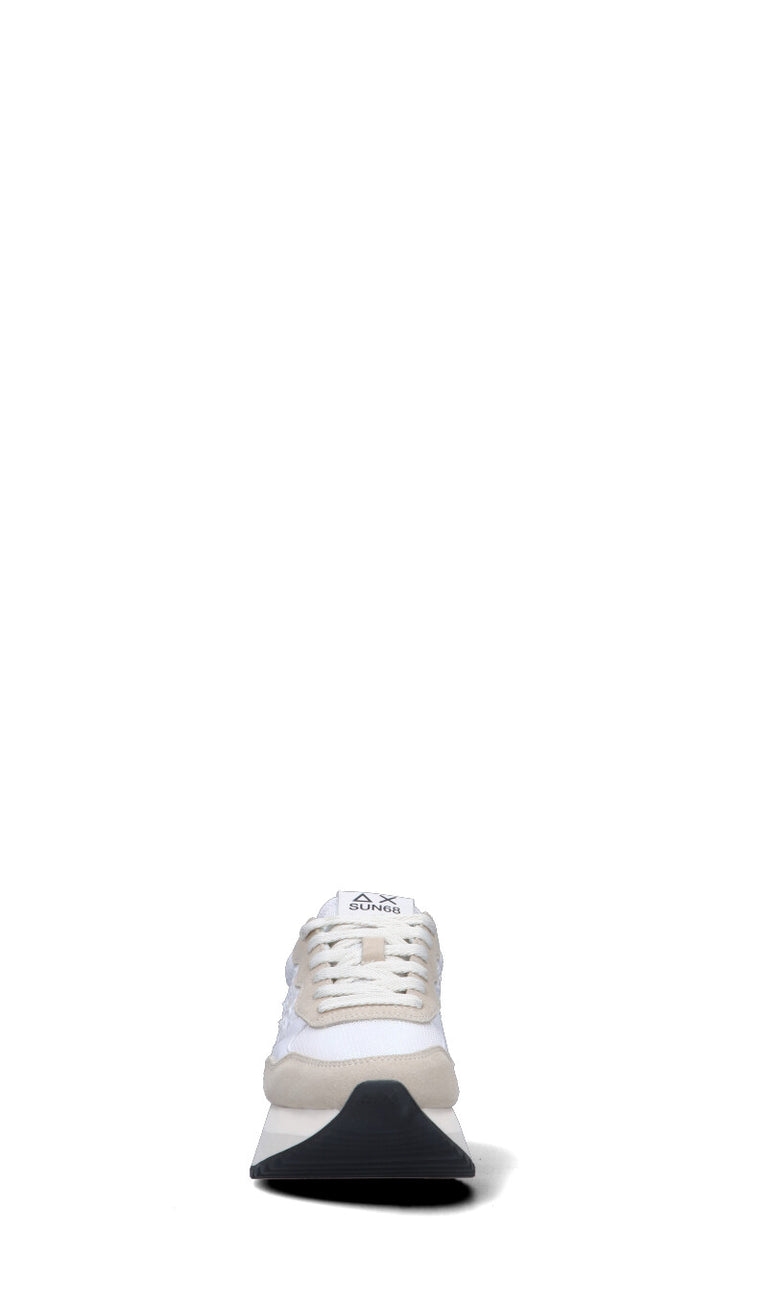 SUN68 Sneaker donna bianca/beige