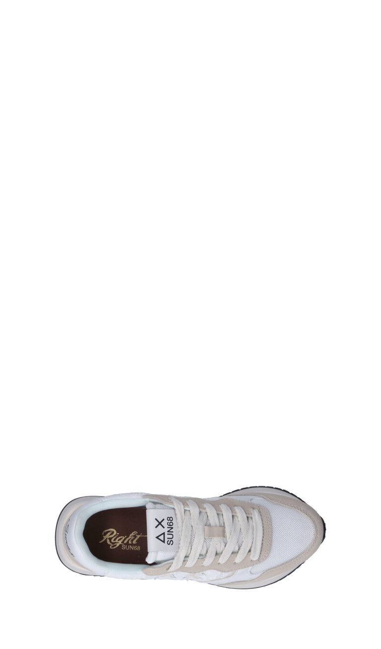 SUN68 Sneaker donna bianca/beige