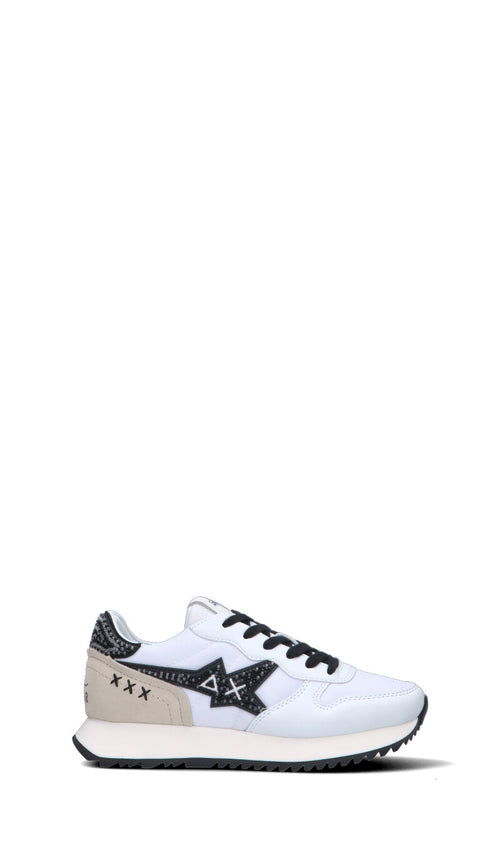 SUN68 Sneaker donna bianca/nera
