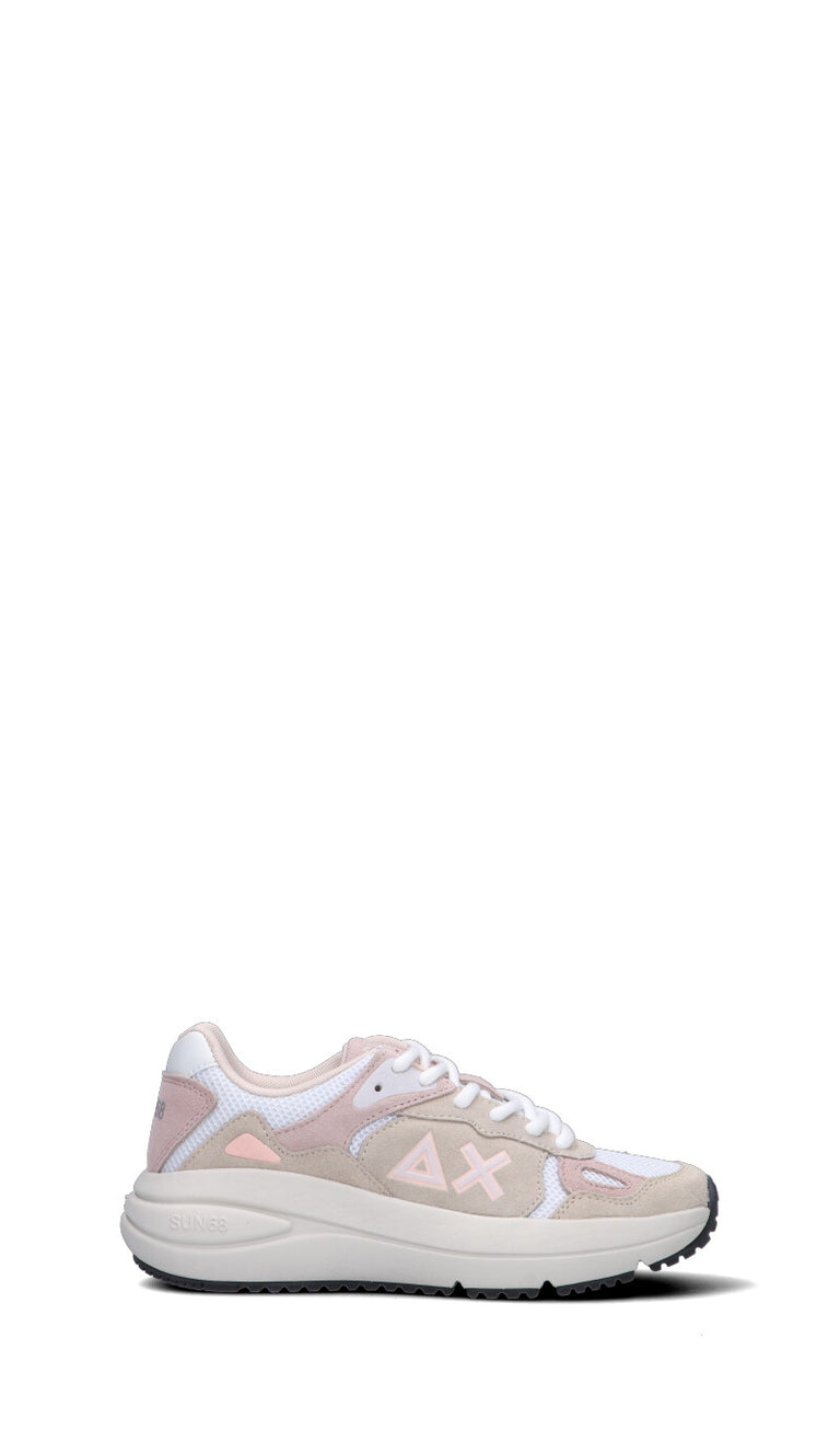 SUN68 Sneaker donna panna