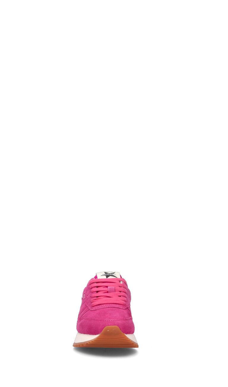 SUN68 Sneaker donna fucsia in pelle