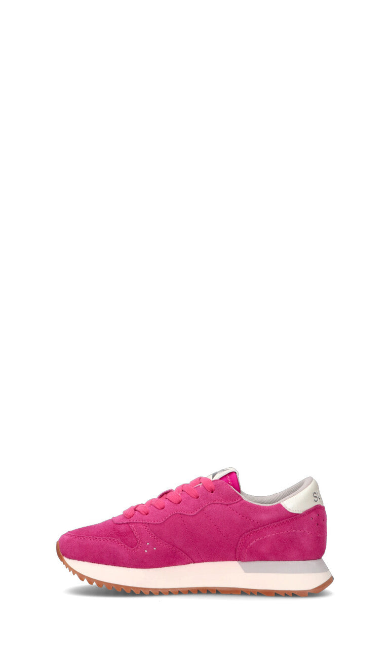 SUN68 Sneaker donna fucsia in pelle