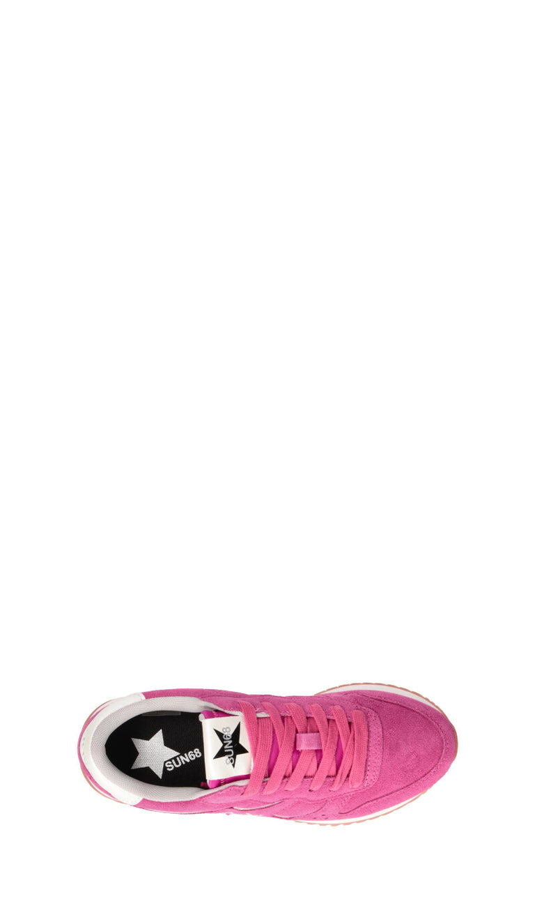 SUN68 Sneaker donna fucsia in pelle