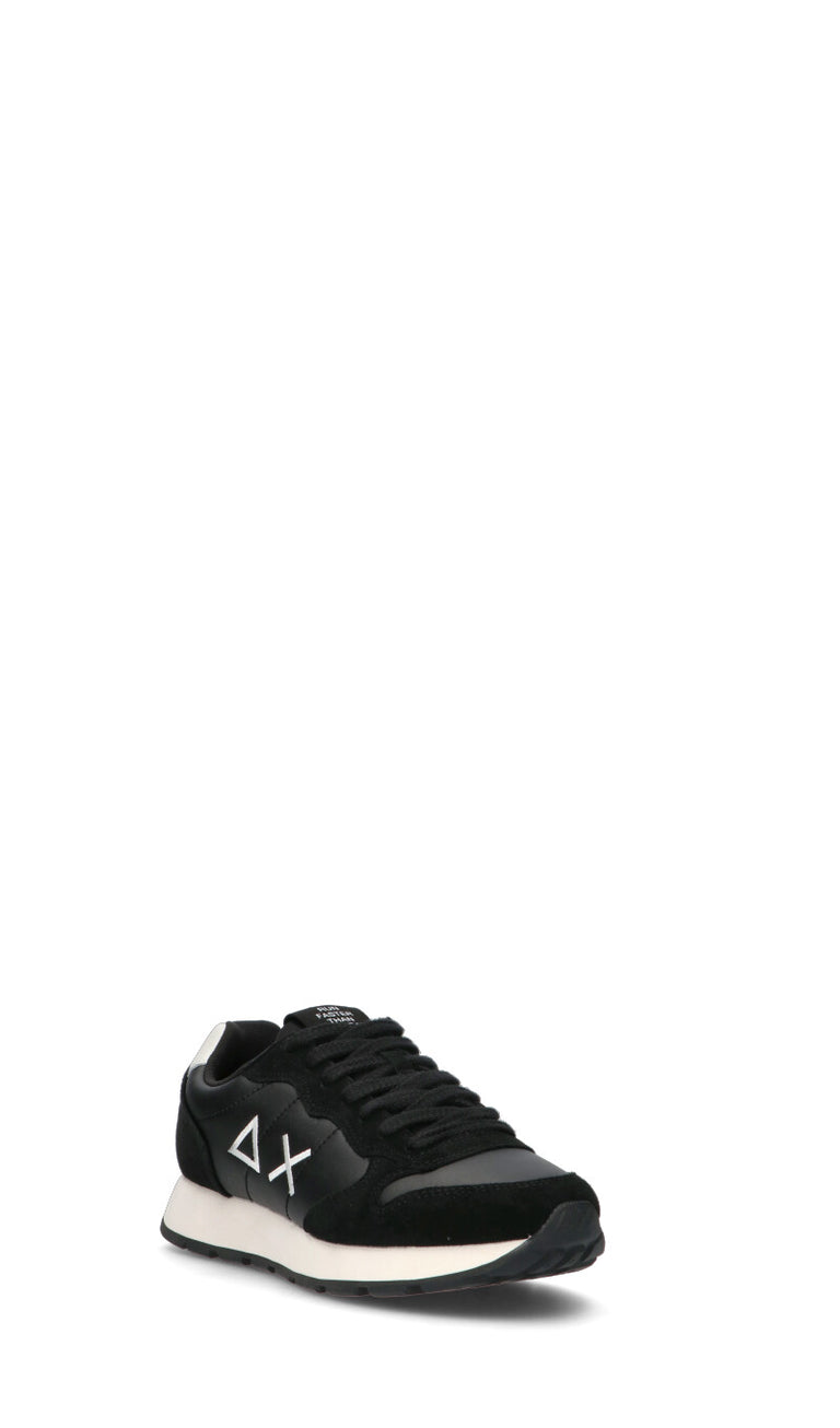 SUN68 Sneaker uomo nera in suede