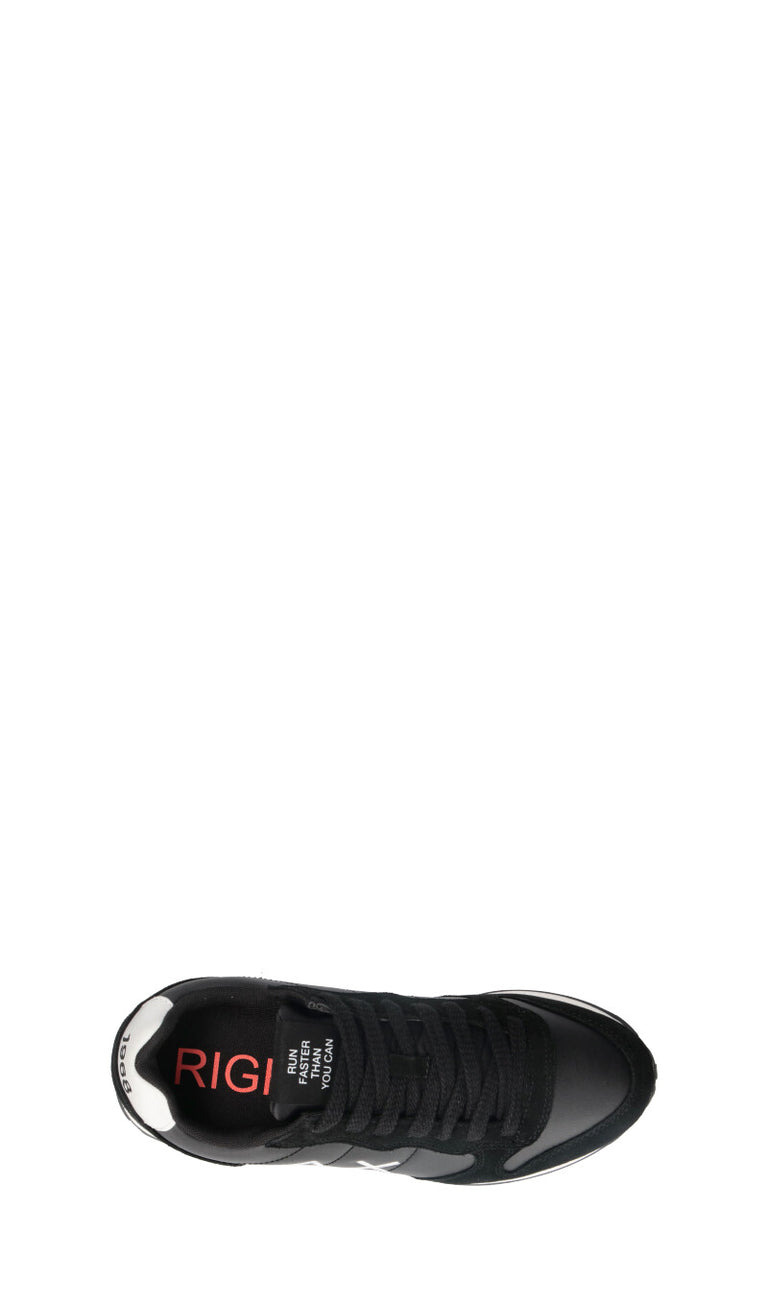 SUN68 Sneaker uomo nera in suede