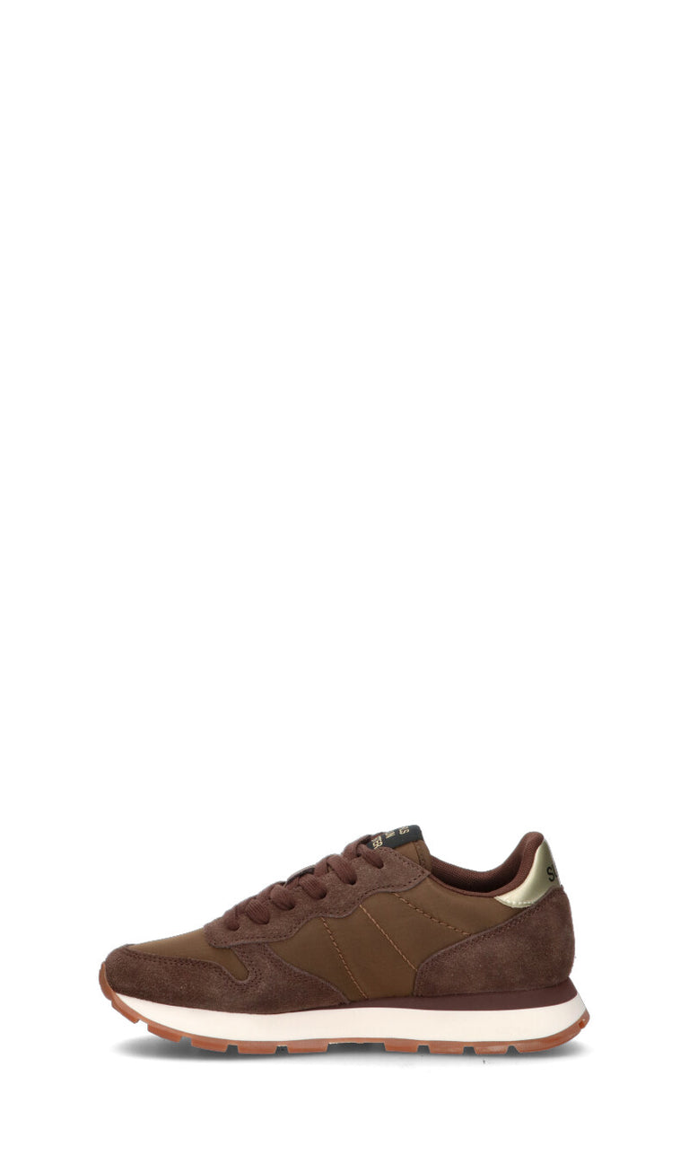 SUN68 Sneaker donna marrone in suede