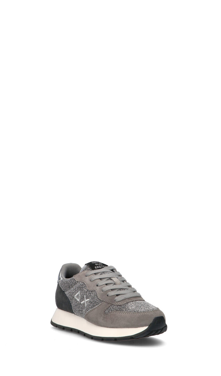 SUN68 Sneaker donna grigia in suede