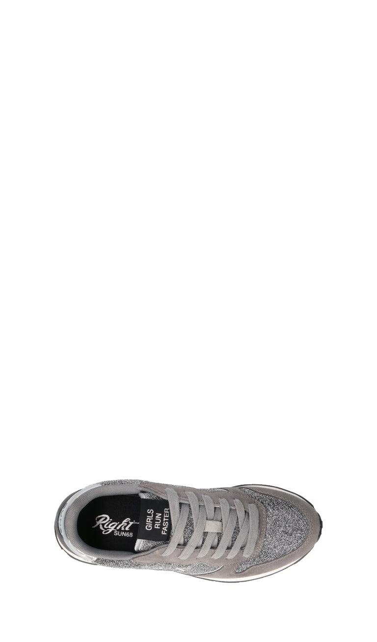SUN68 Sneaker donna grigia in suede