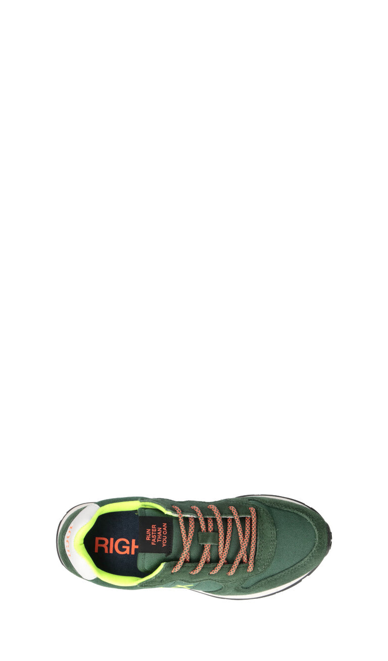 SUN68 Sneaker ragazzo/a verde in suede