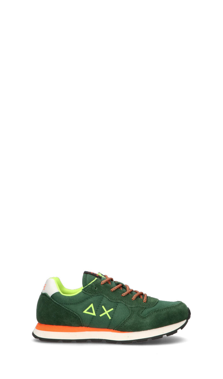 SUN68 Sneaker ragazzo/a verde in suede