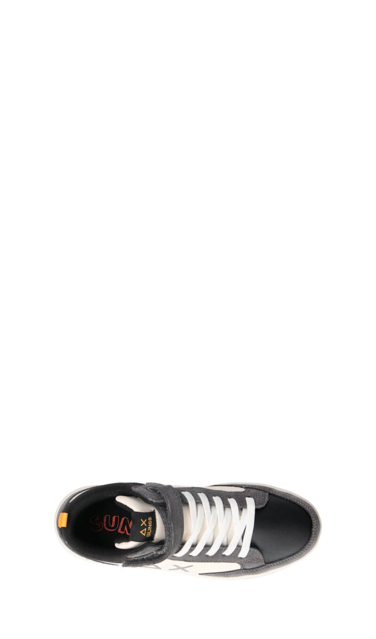 SUN68 Sneaker ragazzo/a grigia/beige in suede